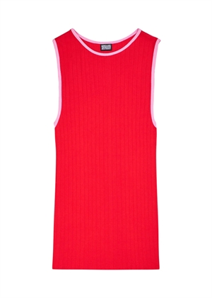 NPS tank top kontrast Red/Light Pink Nørgaard På Strøget